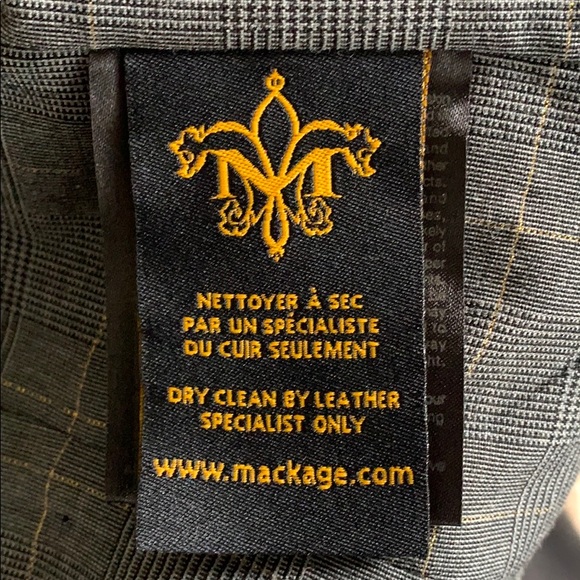 Mackage leather jacket size small NWOT - Picture 8 of 14